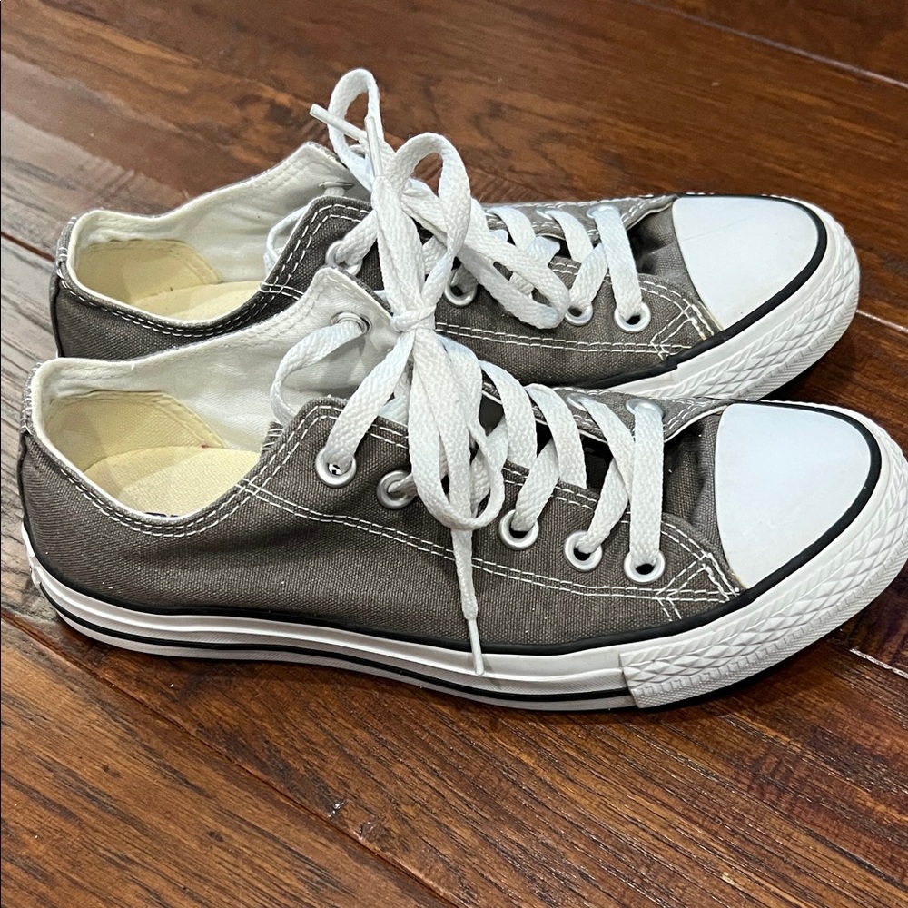 Converse Gray and White Women's Sneakers